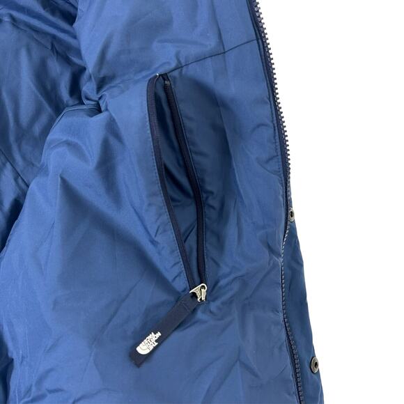 NWT Men's North Face Baltic Hoodie Insulated 600-Down Puffer Jacket XXL Blue B3 - Picture 5 of 11